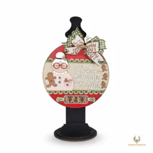 Mrs Claus Door Hanger DIY Holiday Craft Kit