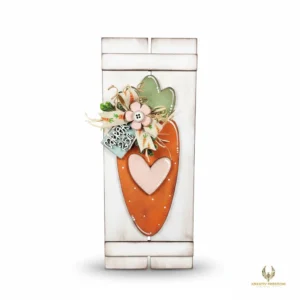 Prim Carrot Table Top Pallet DIY Craft Kit