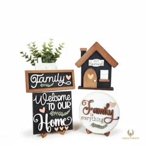 Family Home Decor Set DIY Craft Kit