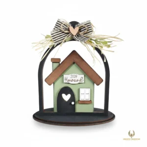 Home Cloche Votive Holder DIY Wood Craft Kit