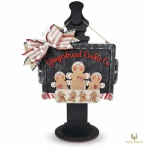 Gingerbread Cookie Sheet Sign Christmas DIY Wood Craft Kit