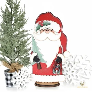 Woodland Santa North Pole Christmas DIY Craft Kit
