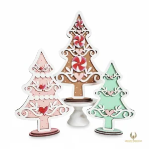 Gingerbread Trees DIY Christmas Craft Kit
