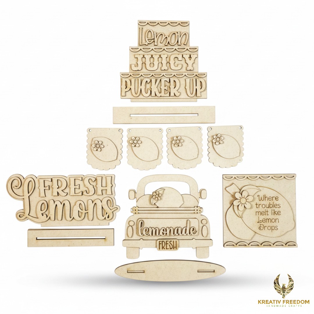 Lemon Decor Tray Blanks 2