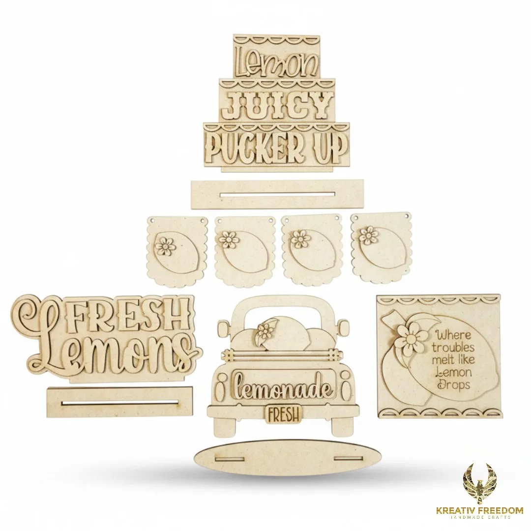Lemon Decor Tray Blanks 2